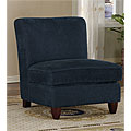 Navy Flair Slipper Chair