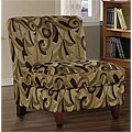 Gold Explosion Flair Slipper Chair