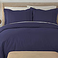 Egyptian Cotton 350 Thread Count Solid Duvet Cover Set