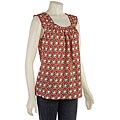 Spense Women's Scoop Neck Sleeveless Blouse
