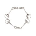 Sterling Silver Equestrian Bracelet