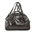Prada Pebbled Nappa Leather Bowler Bag