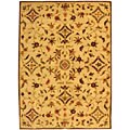 Handmade Fable Wool Rug (5' x 8')