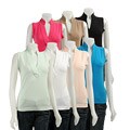 Ladies Trapunto Stitching Polo Shirt
