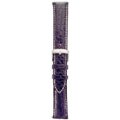 Black Genuine Crocodile Watch Strap