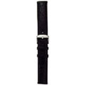 Black Genuine Ostrich Watch Strap