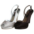 Unlisted by Kenneth Cole 'Party Lounge' Peep Toe Slingback Heels
