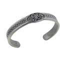 Pewter Armor of God 7-inch Cuff Bangle Bracelet