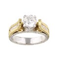 Tacori Platinum 1/2ct TDW Diamond Engagement Ring (G, VS)