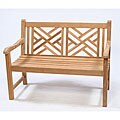 4-foot Garden Cross Back Bench