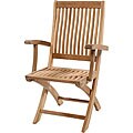 Teak Folding Arm Chair