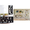 Unique Wood Bookcase/ Display Cabinet