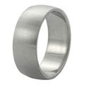 Stainless Steel High Polish Wide Band