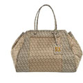 Fendi Large Zucchino 'B Mix' Pillow Tote