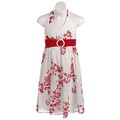 Hype Girl's Ruby Floral Halter Dress