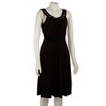 Jonathan Martin Women's Jewel Neckline Dress