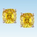 14k Gold 1 1/2ct TDW Lab-grown Diamond Stud Earrings