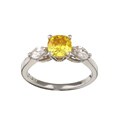 14k Gold 1 1/10ct TDW Lab-grown and Natural Diamond Ring (G-H, SI)
