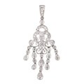 18k Gold 1/2ct TDW Diamond Chandelier Necklace (H, SI)