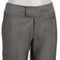 Emanuel Ungaro Women's Silk Tab Front Pants