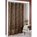 Croscill Ivy Cartouche Chocolate Shower Curtain