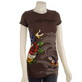 Ed Hardy Women's 'Livebird' Multi-print Tunic T-shirt