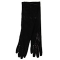 Portolano Women's Stretch-velvet Gloves