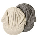 Portolano Women's Wool and Angora Visor Hat