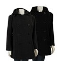 Anne Klein Women's Plus-size Hooded Peacoat