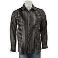 Perry Ellis Men's Long-sleeve Stripe Woven Shirt