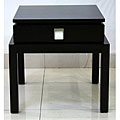 Espresso One Drawer End Table
