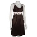 Max & Cleo Women's Sleeveless Charmeuse Dress