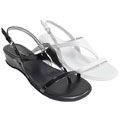 BCBGirls Patent Leather Toe Strap Sandals