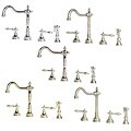 Widespread Kitchen Faucet with Spray