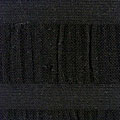 Park B. Smith Clearfield Black Shower Curtain