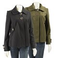 Coffee Shop Women's Baby Doll Hooded Jacket