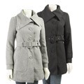 Coffee Shop Women's Belted Wool Overcoat
