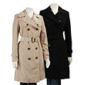 London Fog Women's Short Trench Coat