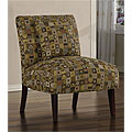 Mixed Olive Accent Chair