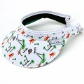 Nicole Miller Palm Tree and Monkees Golf Visor
