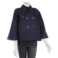 Maestro Women's Double-breasted Short Trench Coat
