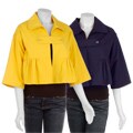 Maestro Women's Box Ruffle Jacket
