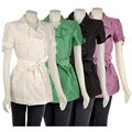 Last Kiss Women's Belted Trench Coat