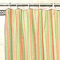 Madrid Striped Shower Curtain