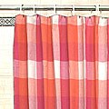 Santa Fe Checkered Shower Curtain