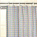 Candy Check Shower Curtain