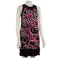 Rabbit Rabbit Rabbit Knit Trapeze Dress with Jewel Neckline