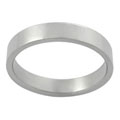 Stainless Steel Flared Comfort Fit Band