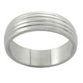 Stainless Steel Grooved Band