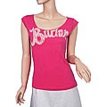 Burton Women's 'Drawn' Fuchsia T-shirt